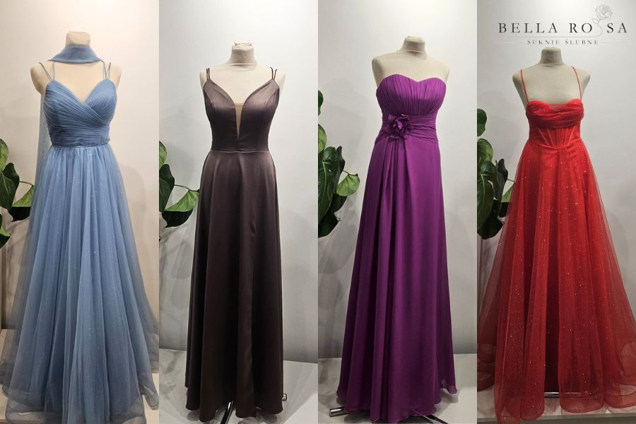 Sukienki studniówkowe 2026 - oferta salonu Bella Rossa 